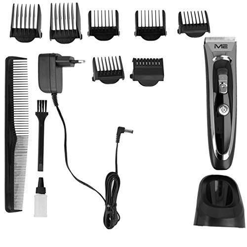 RFC-688B Profi Haarschneider Set mit 7 Aufsätzen LED Display & Titanium Scherkopf Trimmer Haarschneidemaschine - 4