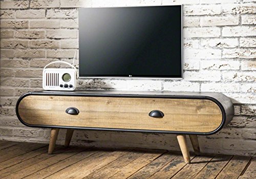 Preisvergleich Produktbild Lowboard TV-Kommode TRUNK 1 Schublade