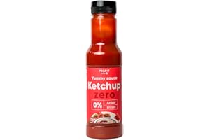 PR PROFIT PROFIT - Yummy Sauce - Salsa baja en calorías - Ideal como aderezo para tus platos favoritos. 0% grasas y azúcares añadidos. Sin lactosa - 375 ml (Kétchup)
