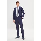 بدلة AC&Co/Gold Star Classics Slim Fit Slim Fit أحادية الياقة