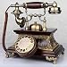 Produktbild MEICHEN Antikes Telefon Europäischen Retro-Holz Rotierenden Alten Wohnzimmer Zu Hause Wireless-Karte Telefon Festnetz,A