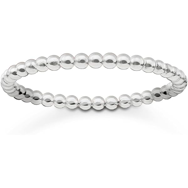 Bague Thomas Sabo Infinity Avec Perles – Argent 925 – TR2320 – Taille Variable – Cadeau Femme