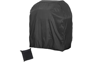 Timisea Barbecue BBQ Cover Grill cover 420D Oxford heavy duty grill cover, Rip-Proof, UV & Waterproof BBQ Covers Outdoor (117 * 66 * 117cm)
