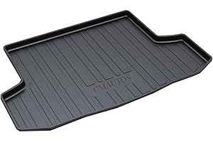 CMAUTOS Cargo Liners - Compatible with Toyota RAV4 2006-2022 MK3, All-Weather Rear Trunk Tray Cargo Mats, 3D Tech Waterproof Durable Odorless Flexible Black TPE (Fit For 2006-2012 RAV-4)