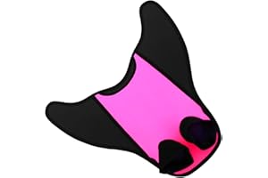 Gereton One-piece Mermaid Fins, Swim Monofin for Kids/Adults, Girls Mermaid Tail for Swimming Mermaid Foot Fin Training, Swimming Training Fins for Kids and Adults