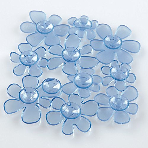 InterDesign 30429EU Blumz Tub Treadz, 6-er Set, farbig sortiert - 4