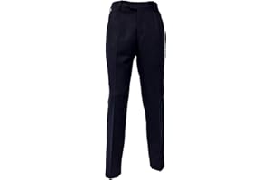 MAC LAIN Pantalone Classico Lana Due pinces Flanella Made In Italy Tasca America M2204