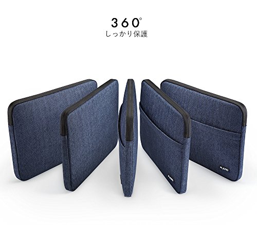 Plemo Laptoph  lle H  lle Tasche Sleeve Schutzh  lle f  r 15 - 15 6 Zoll Laptop   MacBook Air   MacBook Pro   Notebook-Computer  Denimblau