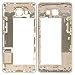 Produktbild Unbekannt OEM Mainframe Mittelcover Gold für Samsung A510F Galaxy A5 (2016) - Ohne Teile!