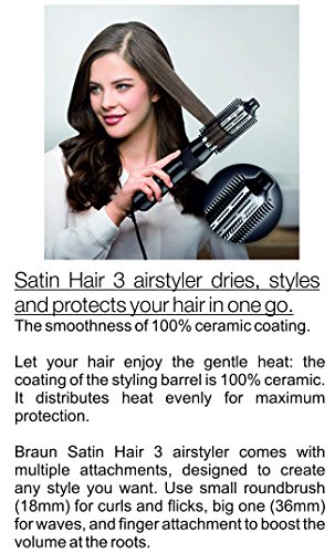 Braun Satin Hair 5 AS530 Airstyler Warmluft-Lockenbürste / Glättungsbürste - 6