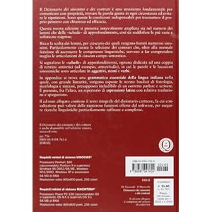 Dizionario dei sinonimi e dei contrari. Con gramma