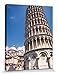 Produktbild 1art1 90268 Pisa - Der Schiefe Turm Und Der Dom Poster Leinwandbild Auf Keilrahmen 50 x 40 cm