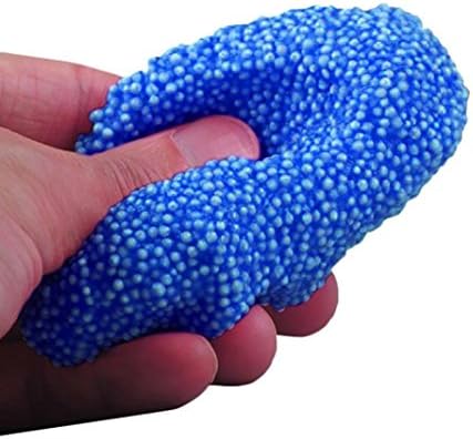 Aknifetoo Fidget Toys, Tonsee Snow Mud Fluffy Floam Slime Scented Stress Relief (Dark Blue)