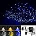 Produktbild Glasfaserkabel mit LED-Lichtgenerator, RGBW, 16 Watt + akustische Steuerung und Fernbedienung mit 20 Tasten, 350pcs*0.03in*6.5ft 12.0volts
