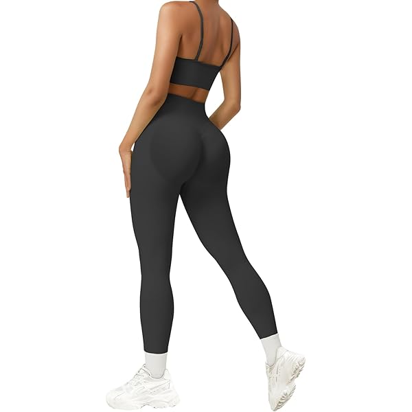 Zhiaek Mallas Deporte Mujer Push Up Leggins Deportivos Mujer