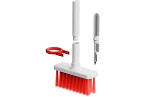 GNCLOUD Keyboard Cleaner Brush,5 in 1 Keyboard Cleaning Brush Kit,Multifunctional Keyboard Earphone Cleaner with KeyCaps Puller