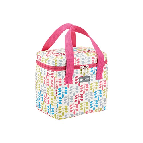 Coolmovers Kühltasche 5 l, Snack Kühltasche mit Blattmotiv