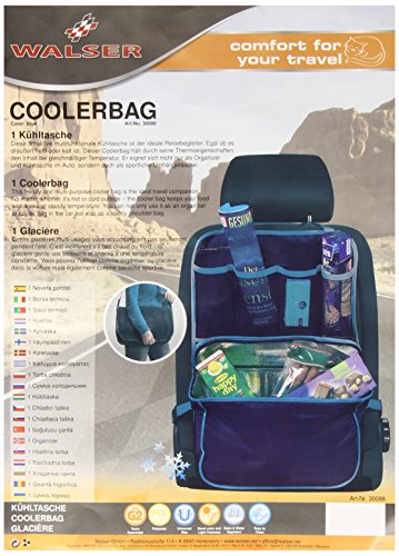 Preisvergleich Produktbild Walser 30088 Coolerbag Rücksitztasche, Utensilientasche, Kühltasche blau