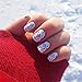 Born Pretty Nail Art Stamping Plate Template Christmas Image Plate Celebration BPX-L008 12*6cm Rectangle