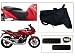 Vheelocityin Combo of 72636 Black Motorcycle Body and Seat Cover with Free Acupressure Grip for Bajaj Pulsar 220 RS.599.00