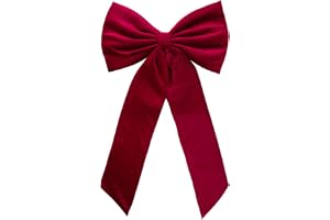 75 cm (29,52 tum), stora rosetter i sammet, julrosetter, rosetthänge, jättebågar, bröllop, fester, jul, hemmet, dekoration, r