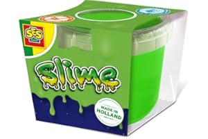 SES Creative 15041 Slime-Neonowy zielony 140 g