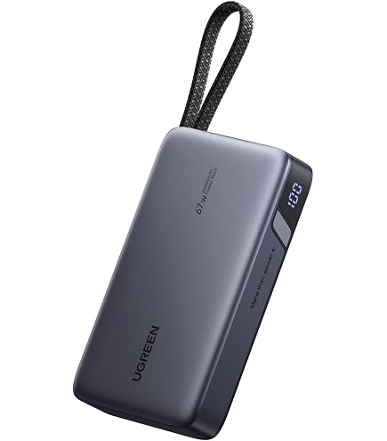 Xiaomi 67W Power Bank 20000mAh Con Cavo Integrato – 3 Porte USB E Ricarica Rapida (Bronzo)