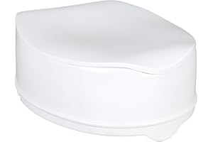 SAMMONS PRESTON Savanah - Asiento elevador con tapa para retrete (15 cm)