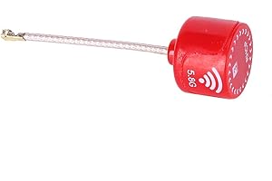 KEENSO Antenne 5.8 GHz, RHCP 3dBi, Faible Latence, Conception Robuste, FPV Drone Racing, Photographie Aérienne, Exploration Extérieure, Gain Élevé, Compatible DJI