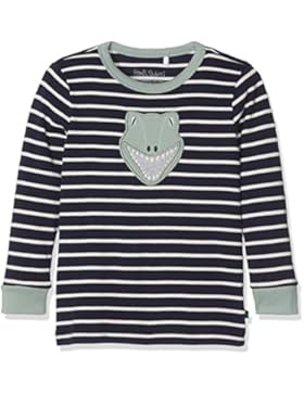 Fred's World by Green Cotton Jungen T-Shirt Dino Stripe T