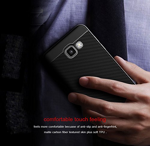 Samsung Galaxy A5 2016 Funda ivencase Prima H brido Anti-rasgu os Marco Bumper Carcasa Doble Capa Fibra de Carbono para Samsung Galaxy A5 2016 5 2 reviews Samsung Galaxy A5 2016 Funda ivencase Prima H brido Anti-rasgu os Marco Bumper Carcasa Doble Capa Fibra de Carbono para Samsung Galaxy A5 2016 5 2