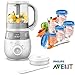 Produktbild Philips Avent Easypappa 4-in-1 SCF 875/02 Dampfgaren + Mixen + Aufwärmen + Auftauen GRATIS Löffel + 5 Nahrungs-Mehrwegbecher