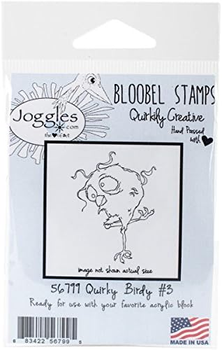 Joggles Cling Stamp 1.75"X2.25"-Quirky Birdy #3