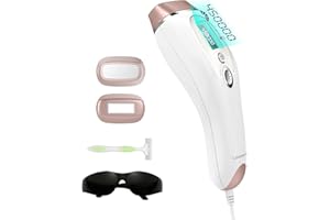 ‎LOVE DOCK IPL Laser Haarentfernungsgerät mit Eiskühlung Funktion, Lichtbasierte Haarentfernung für dauerhaft glatte Haut,Schmerzlos, für Körper, Gesicht, Bikini-Zone & Achseln