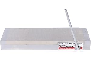 WANWANPER 40 x 15 cm - Alimentation magnétique permanente - Forte puissance d'aspiration - Plateau magnétique - Plateau de tension magnétique - Plateau de serrage magnétique - Grinder mécanique