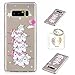 Produktbild Hülle Galaxy Note 8 TPU schutz silikonhülle, niedlichen cartoon bild transparent handy Hülle für Samsung Galaxy Note 8 + schlüsselanhänger (*/168) (2)