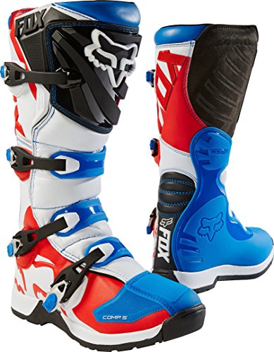 Preisvergleich Produktbild Fox Kids Motocross-Stiefel Comp 5Y Blau Gr. 40