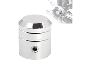 ONETK WOWTK Heel/Toe Shifter Shaft Cap Cover for Harley Davidson 1986-2017 FL Softail, 1988-2022 Touring Road King Road Glide Street Glide Electra Glide and 2008-later Trike Models,Chrome