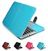 Produktbild granvela MacBook Notebook Premium Qualität PU Leder Sleeve Tasche, haut Schutzhülle für Apple 27,9 cm 29,5 cm Zoll Macbook Air, blau, MacBook Pro 13"13.3" With Retina Display