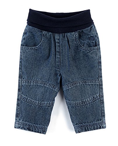 Sigikid Unisex Baby Jeans, Baby Jeans, Blue (jeansblau 212), 6-12 months (Manufacturer size: 80)