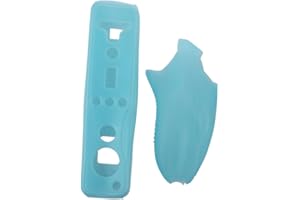 REFURBISHHOUSE Protection Silicone Sac Housse Case Etui pour Wii Remote Manette Telecommande Nunchuck