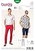 Produktbild Burda Herren Schnittmuster 6815 – Spannbettlaken jeans & Long Shorts