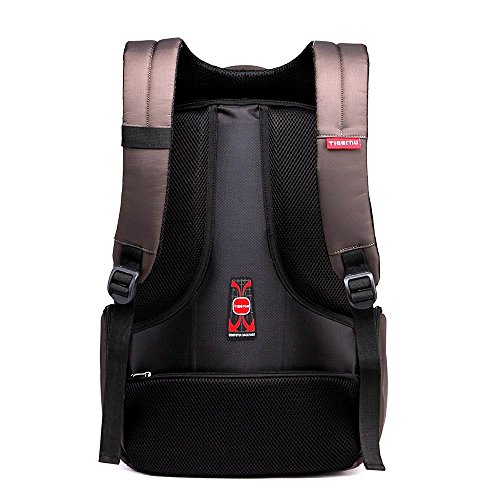 Slotra Laptop Rucksack 12,1-15,6 Zoll Business Damen Herren Schwarz Wasserdicht Diebstahlschutz,49*17*33cm - 3