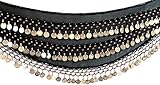 Dancers World MEGA Noisy Coin Belly Dance Hip Belts Plus Size UK 16-20 XL XXL