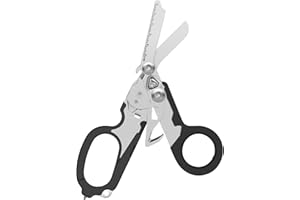 FLRMINGIGIGI Emergency Shears mit Strap Cutter und Glass Breaker Faltbare Scherenzange aus Edelstahl, Outdoor Camping Rescue Scissors Tools