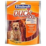 Vitakraft Duck XXL, Entenfilletstreifen für Hunde, 6er Pack (6 x 250 g)