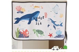 BEBEDECO Magnet Car Sun Shade Curtain for Side Window for baby kids children - Sunshade Protector Sun Blocker Blind