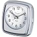 Produktbild Eichmüller Wecker Melodie Alarm & Licht-Farbenspiel Art. 9852 mit schleichender Sekunde ohne lästiges tick/tack (silber)