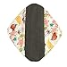 Produktbild FEITONG Wiederverwendbar Bambus Tuch Waschbare Menstruation Mama Sanitary Handtuch (L, Mehrfarbig-1)