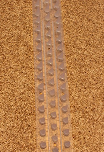 5 Meter Vogelschutz-Katzen Spikes für Zäune und Mauern (Transparent) - 2